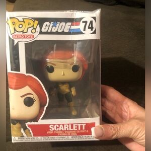 Funko Pop GI Joe Scarlett NIB